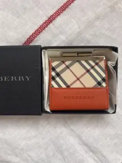 美品　BURBERRY ノバチェック　コインケース 美品
