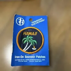 HAWAII 刺繍ワッペン　昭和レトロ　お土産