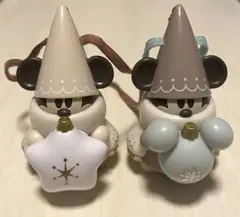 ディズニークリスマス　リルリンリン　カプセルトイ　2点セット