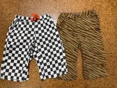 Breeze、Babydollハーフパンツセット チェッカー・迷彩 140