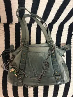 2026年最新】Anna Sui カラー：グリーン系 レディース ハンドバッグの 