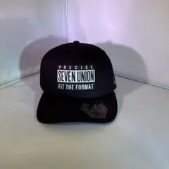7UNION メッシュキャップ ブラック