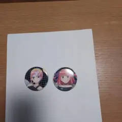 五等分の花嫁　キャラバッジコレクション　中野一花・ニ乃セット