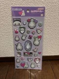 ベイマックス　ポップデコパーティ　ラメきらクリスタルシール