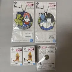 ジョジョ一番くじ　パッショーネのバッヂ　セックスピストルズ　ラバーチャーム