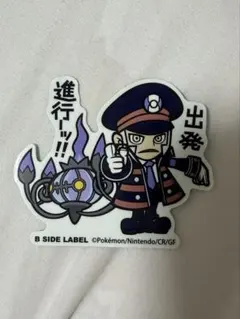 Pokémon × B-SIDE LABE ステッカー　ノボリ