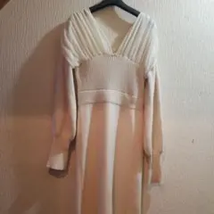 RESEXXYショルダードッキングマーメイドニットワンピース