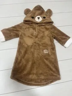 BABYDOLL クマのフード付きポンチョ