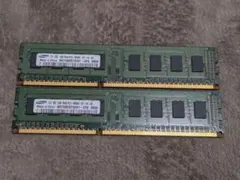 Samsung DDR3 メモリー 2GB (1GB×2枚　合計2GB)のサムネイル