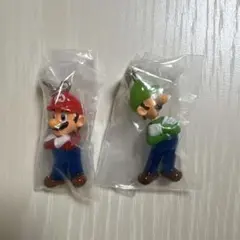 スーパーマリオ めじるしアクセサリー マリオ・ルイージセット