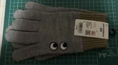 新品タグ付き】UNIQLO×アニヤハインドマーチ　 手袋　Ｌ