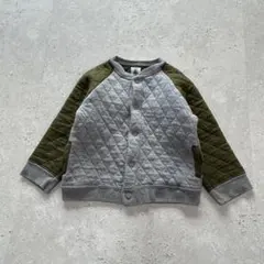 良品★プチバトー〔24m/86cm〕キッズ キルティングブルゾン 長袖 アウター