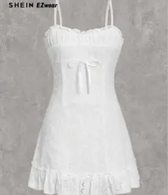 SHEIN ホワイト キャミワンピース