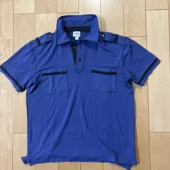 メンズ ARMANI COLLEZIONI ボーダーポロシャツ　Lサイズのサムネイル