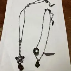 ANNA SUI 2連ネックレス