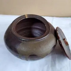 茶道 陶器製 細水指 水差し 木箱付き 刻印 - メルカリ