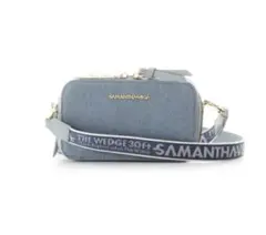 【新品未使用】サマンサベガ デニムショルダーバッグ