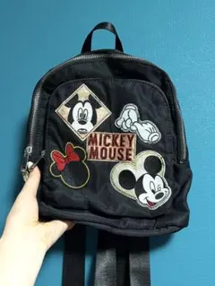 Disney Mickey Mouse Mini Backpack Blackのサムネイル