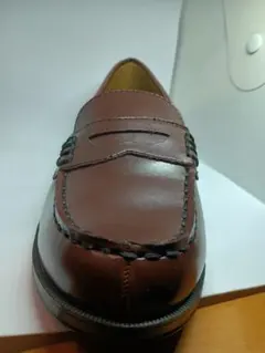 ブラウンレザー ローファー HAWKINS prima24.5のサムネイル