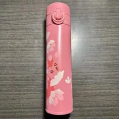 桜柄 ステンレスボトル ピンク