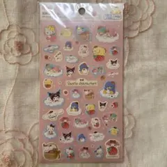 サンリオキャラクターズ　箔押しシール　ダイソー