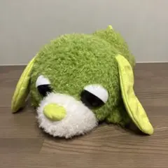 【タグ付き】お茶犬 寝そべりLぬいぐるみ リョク