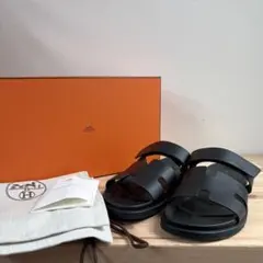 ☆美品☆ HERMES レザー エニド 231162Z ギャラクシー サンダル - メルカリ