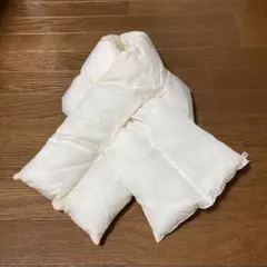 coen オフホワイト中綿マフラー