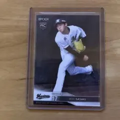 2026年最新】bbm 佐々木朗希 ルーキーの人気アイテム - メルカリ