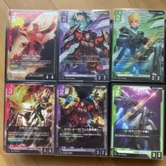 ガンダムカードゲーム ニューガンダム νガンダム LR GCG セット - メルカリ