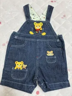 f*☆様 ミキハウス デニムロンパース 70