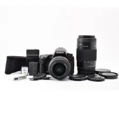 3940ショット Sony α55 望遠ズーム 手振れ補正 ダブルレンズ 良品 3940ショット Sony α55 望遠ズーム 手振れ補正 ダブルレンズ 良品