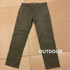 OUTDOOR PRODUCTS カーゴパンツ カーキ ウエスト85cm股下79のサムネイル
