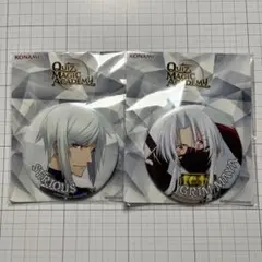 クイズマジックアカデミー 缶バッジ セリオス グリム・マヤのサムネイル