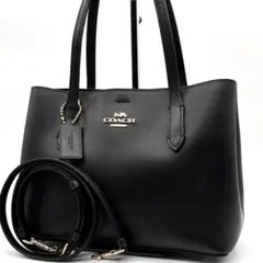 未使用級✨コーチ アベニュー キャリーオール 2way ショルダーバッグ 黒