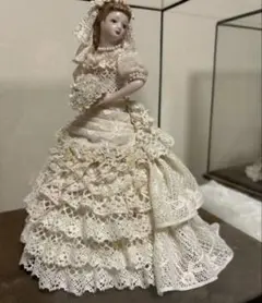 きゃんこ様用さえらビスクドールアキアカネドレスを着たキキちゃん