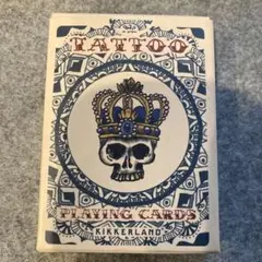 Kikkerland Tattoo Playing Cards