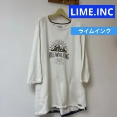 LIME.INC ライムインク　スウェットチュニック　オフ白　Ｍのサムネイル