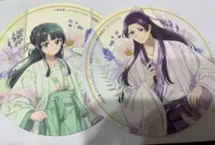 薬屋のひとりごと 薬屋 コラボカフェ コースター 猫猫 壬氏 等身 2枚セット