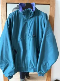 90s Patagonia シェルドシンチラジャケット USA製 フリース