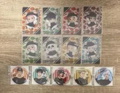 呪術廻戦 牛角 コラボ オリジナルクリアカード オリジナル缶バッジ