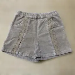 crescent ベロアショートパンツ 120cm