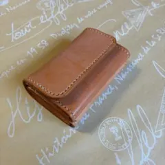 イタリアンレザー「マルゴー」バイカラーM5システム手帳 ハンドメイド