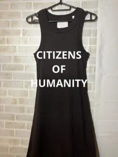 CITIZENS OF HUMANITY リブ ロングタンクワンピース