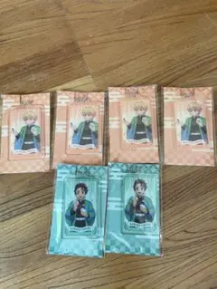 鬼滅の刃 竈門炭治郎 アクリルキーホルダー 6個セット