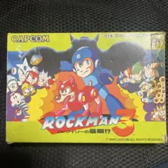 ロックマン3 Drワイリーの最後　ファミコン　箱付き