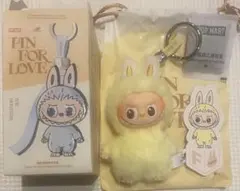 【Ｆ】　イニシャル　ポップマート　ラブブ　PIN FOR LOVE