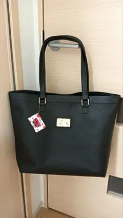 Mickey & Minnie 黒トートバッグ