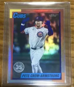 MLB 2025 topps update ピート・クロウ・アームストロング
