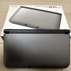 動作確認⭕️初期化済みNintendo 3DS LL グレー 本体+充電器セット